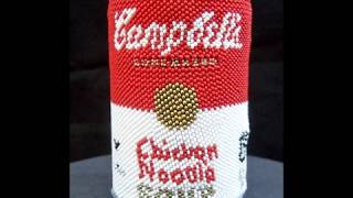 Beaded Campbell&#39;s Soup Can