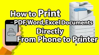 ✓How to Print (PDF,Word,Excel) Documents Directly from Android Mobile Phone to Canon Printer screenshot 5