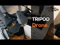 Create a tripod for drones with a coat rack!😮
