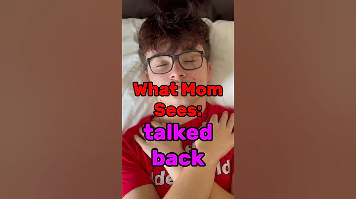 What I See Vs. What Mom Sees #shorts