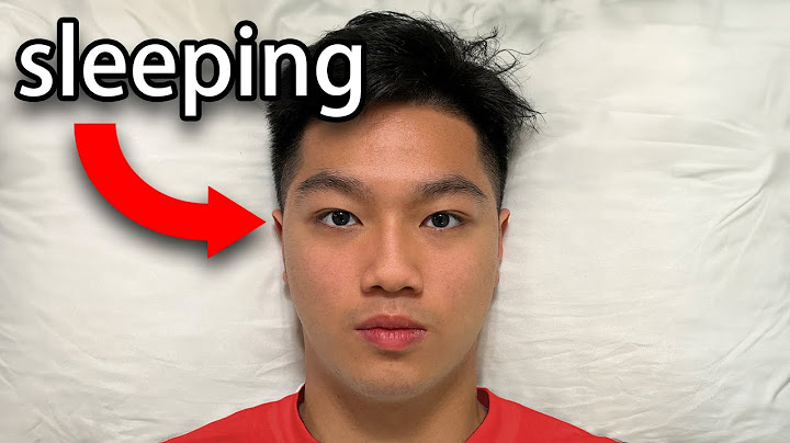 I Learned How To Sleep With My Eyes Open