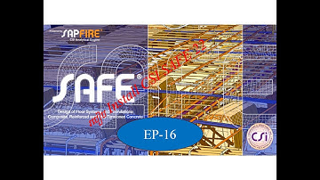 EP 16 Install CSI SAFE 22 #autocad #adaptptrc #cadsoftware #excel #mathcad #robot #ETABS