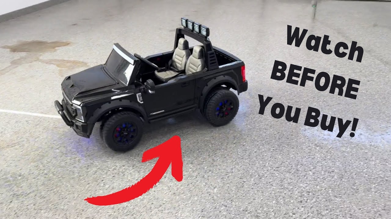 Watch BEFORE You Buy! - Full Review F450 Ford Kids Truck