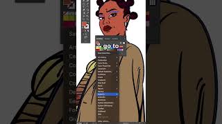 How to create Pop Art! 🎨 #shorts #illustration #digitalart