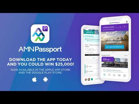 AMN Passport | Your Career At Your Fingertips