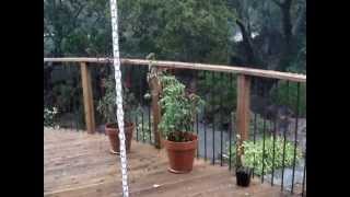 Double Loops Rain Chain