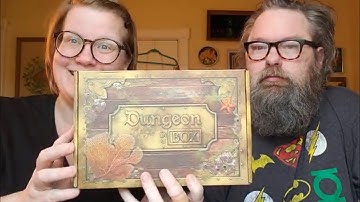 Arya and William Unbox March 2021 Dungeon in a Box