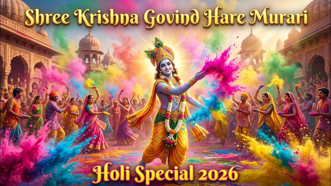 Shri Krishna Govind Hare Murari | श्री कृष्णा गोविन्द हरे मुरारी - भजन | KRISHNA BHAJAN ( FULL SONG)