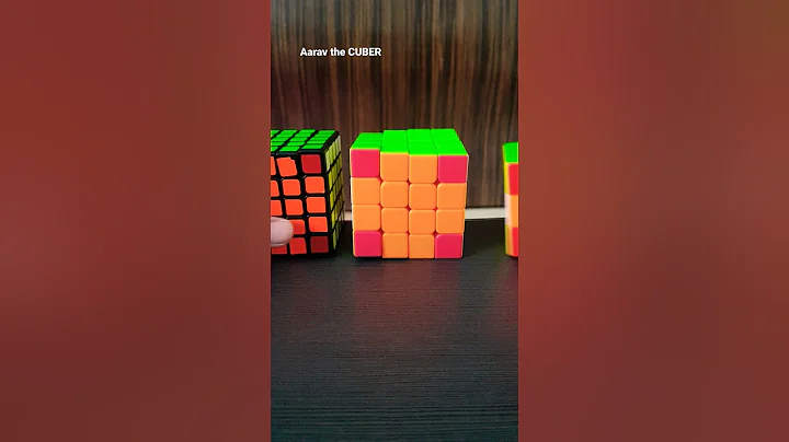 Plus minus in 3x3,4x4 and 5x5 cube||Aarav the CUBER||