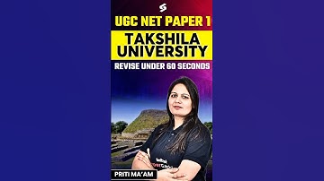 Takshila University UGC NET Paper 1 Higher Education Revision #shortvideo #shorts #paper1 #ugcnet