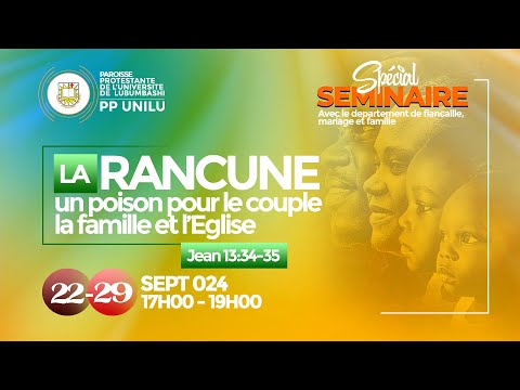 COMMENT SE LIBERER DE LA RANCUNE - DIMANCHE 29/09/2024. PASTEUR VITAL MBAYO DE L'EGLISE LA GRACE