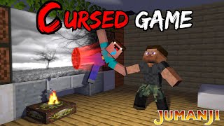 WE PLAYED A HORROR GAME 😨in Minecraft (JUMANJI STORY) in Hindi