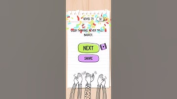 Brain Test Level 77 How many balls are there Answer