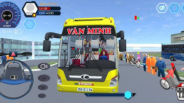 Bus Simulator Vietnam #3 Speedy bus drive Android realistic driving simulator Gameplay