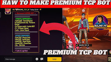 MAKE TCP BOT 🔥 TERMUX SETUP + TCP BOT TUTORIAL HOW TO MAKE FF