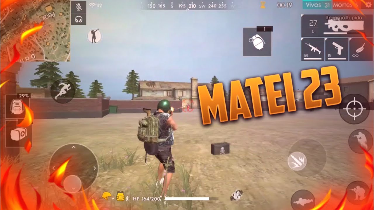 Fiz 23 Kills No Solo Vs Squad Free Fire