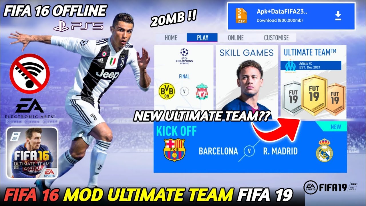 FIFA 16 APK Ultimate Team Updated Version [December 2023]