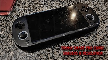 This is how to change resolution and shader to be great performance for Trimui Smart Pro System 2024