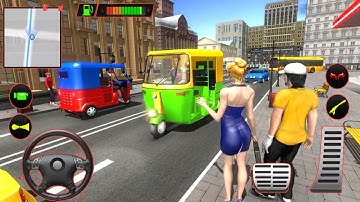 Modern Tuk Tuk Auto Rickshaw Racing Game _ Active Adventures Games_ Android GamePlay #30