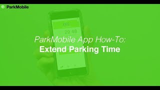 ParkMobile App: Extend Parking Time Feature screenshot 4