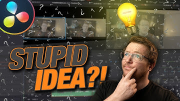 or GENIUS?! A BETTER way to SNAP Zoom in Davinci Resolve?!