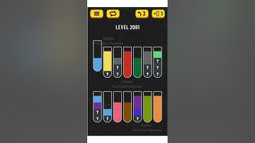 FUN! Water Sort Puzzle - Level 2081 by HahNa