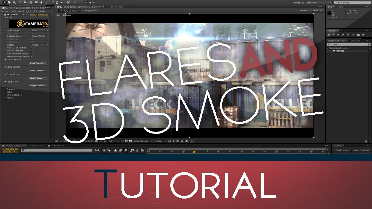 Advanced Flares & Particles (3D SMOKE! + Tracking Flares)