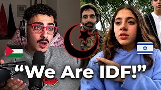 Actual IDF Soldiers SHUT UP Hamza - He Leaves The Livestream!