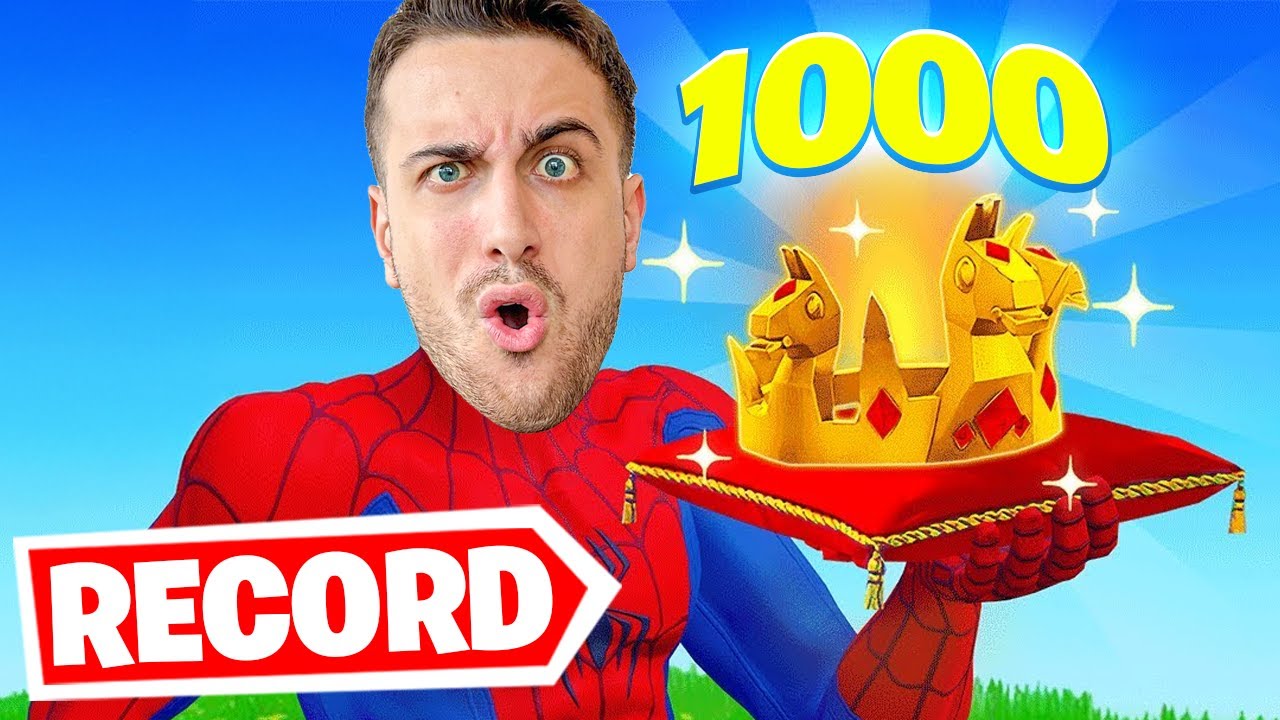 Supero il Mio RECORD di CORONE della Vittoria Reale! Fortnite ITA!