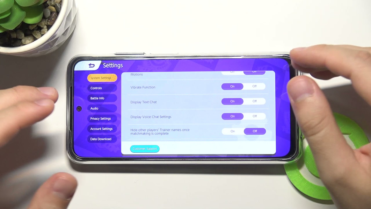 How to Hide or Display Voice Chat Settings in Pokemon Unite? Voice Chat