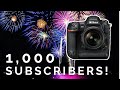 1000 Subscribers -- Thank You For Joining Me!