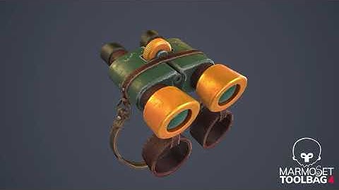 Stylized Binoculars Blender