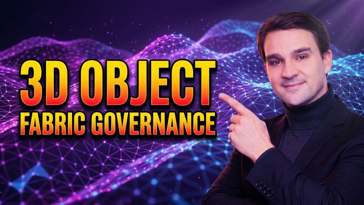 Mastering Microsoft Fabric: Unified Governance for 3D Digital Twins