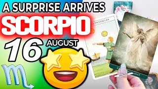 Scorpio ♏️ A SURPRISE ARRIVES ? horoscope for today AUGUST 16 2023 ♏️ scorpio tarot AUGUST 16 2023