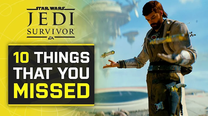 10 Things you DIDN'T know you could do in Jedi: Survivor...