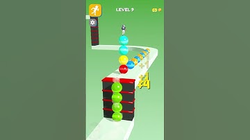 Stack Rider Run #gaming #youtubeshorts #gameplay #shorts Levalls 9