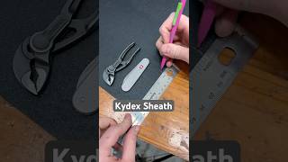 Making A Kydex Sheath For Knipex Pliers And Swiss Army Knife