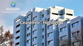 Ametalin CeaseFire® a non-combustible roof and wall insulation