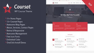 Coursat - Multipurpose Education WordPress Theme | Themeforest Website Templates and Themes