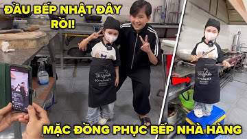 Huyền Hrê và Bé Hạt Tiêu chính thức được lên chức bếp trưởng và nấu ăn cho mọi người