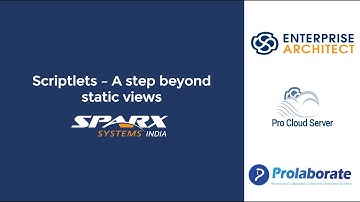 Scriptlets in Sparx Enterprise Architect 16