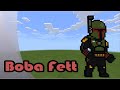 Minecraft: Pixel Art Tutorial and Showcase: Boba Fett (The Mandalorian and The Book of Boba Fett)