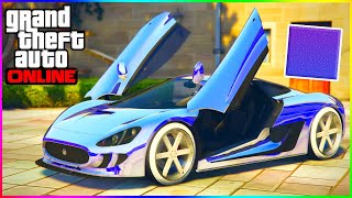 *EASY* 3D PAINTJOB ON ANY CAR IN GTA 5 ONLINE! (Modded Crew Color Paintjob Tutorial)
