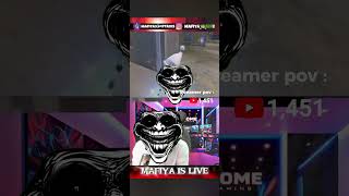 Mafiya is live VS ME  same loby intense fight 🥶😱😈#bgmi #troll#funny #shorts​⁠ @mafiyais_livee