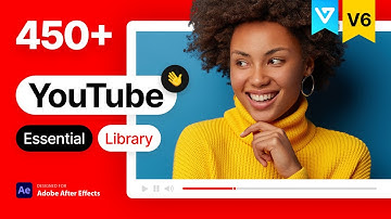 Giveaway | Youtube Essential Library V6 | Review | After Effects Tutorial | Effect For You