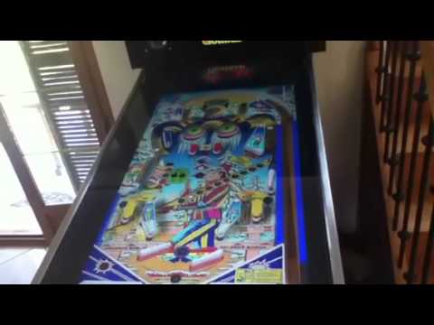 Zaccaria Ski Jump on Virtual Pinball Cabinet - YouTube