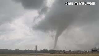 Tornado in Sulphur Springs caught on camera