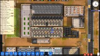 Let's Play Prison Architect Part 3 - Amenities and More Cell Blocks!