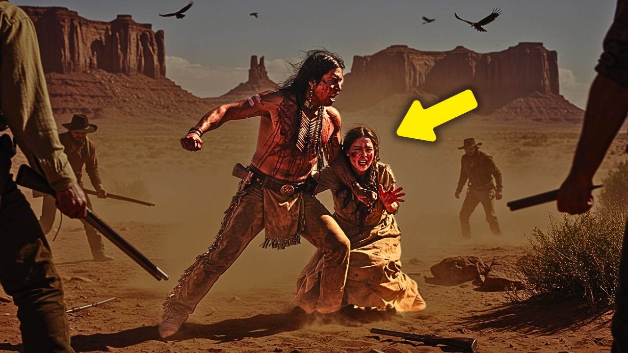 UN GUERRERO APACHE FUE HERIDO DEFENDIENDO A UNA VIUDA, ELLA LO CUIDÓ… Y SE AMARON EN SECRETO, PERO..