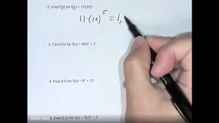 Evaluate an exponential function Profile